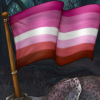 Pride Flag: Lesbi...